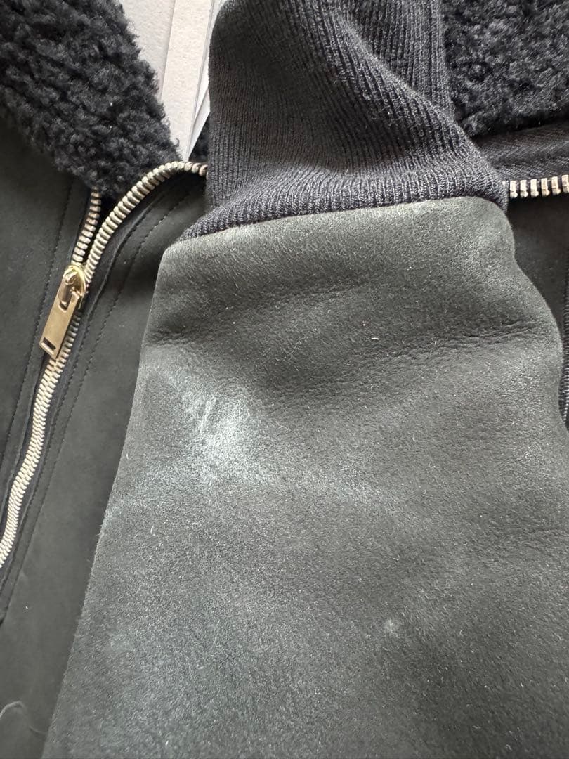 R*C様 【希少】Rick Owens シアリングジャケット PLINTH レザ - メルカリ