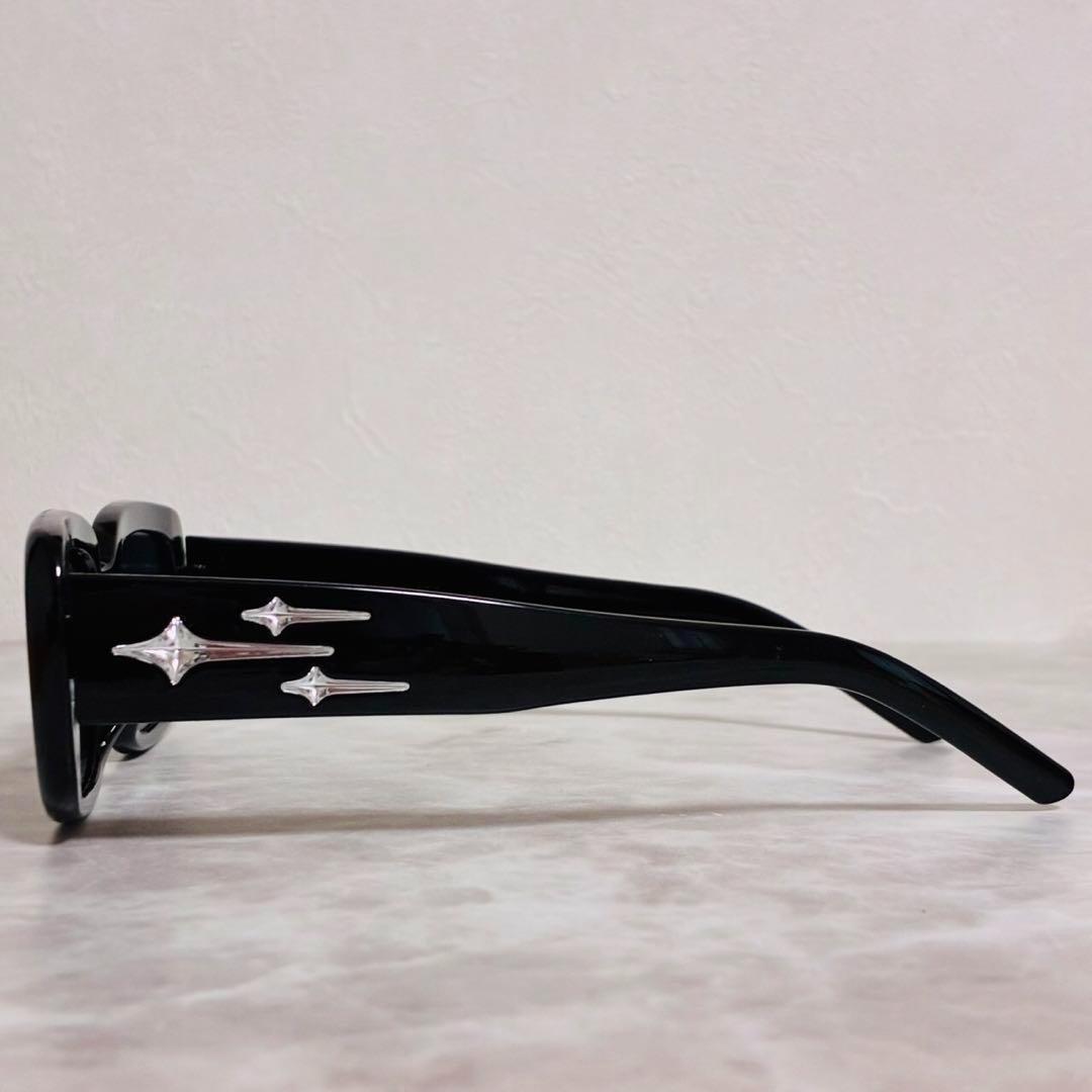 レクタングルサングラスgentle monster キャットアイ ブラックy2k