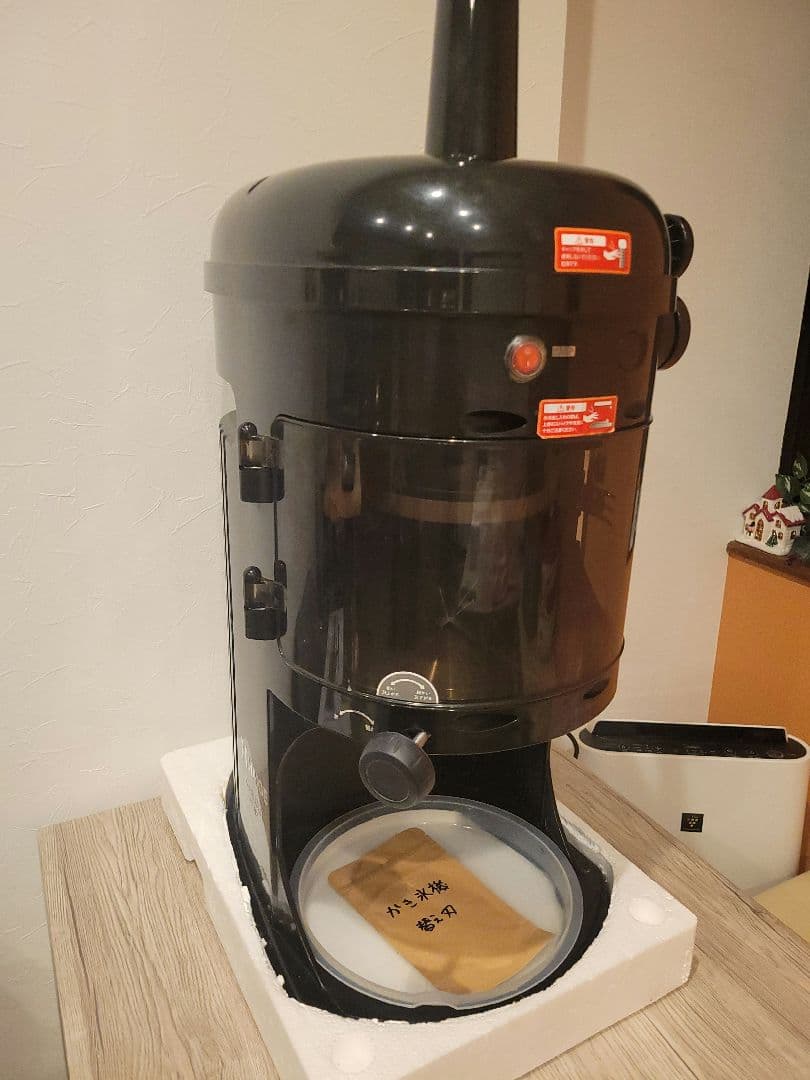 業務用かき氷機　HAIGE ハイガー WF-A299　黒 おすすめの業務用・家庭用かき氷機をご紹介 人気のふわふわかき氷も