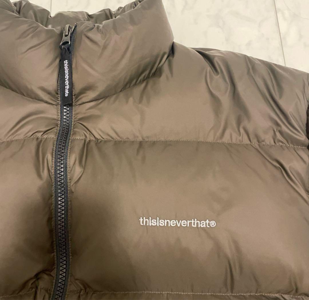 thisisneverthat ダウンジャケット ディスイズネバーザット L - メルカリ
