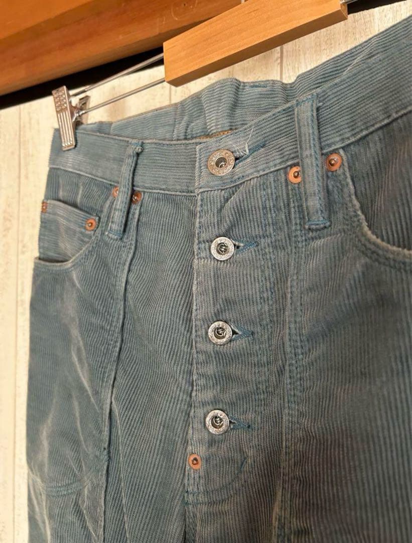 シュガーヒル 21aw コーデュロイ ダブルニー クラシックデニム