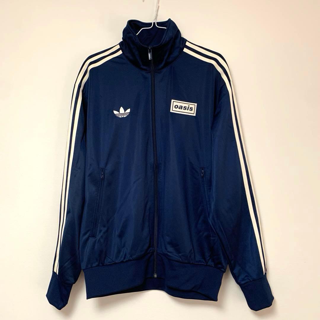 oasis adidas Tokyo限定 ジャージ ネイビー L - メルカリ