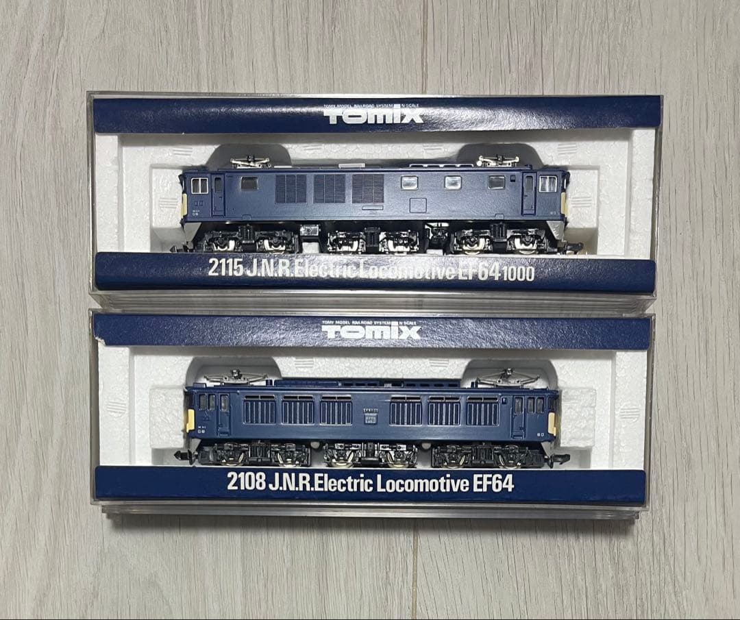 TOMIX EF64型電気機関車 2115 2108 2両セット JR EF64-1000形電気機関車(後期型・復活国鉄色)｜製品情報｜製品検索