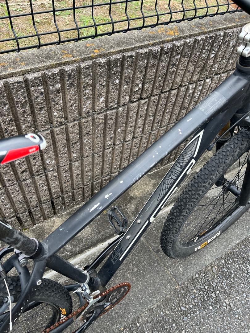 GT社製 MTB サイズS 29er マットブラック 8速【引き取り希望】