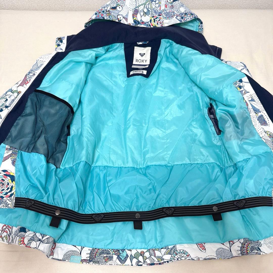ROXY スノーボードジャケット 花柄 鳥柄 Lサイズ - メルカリ