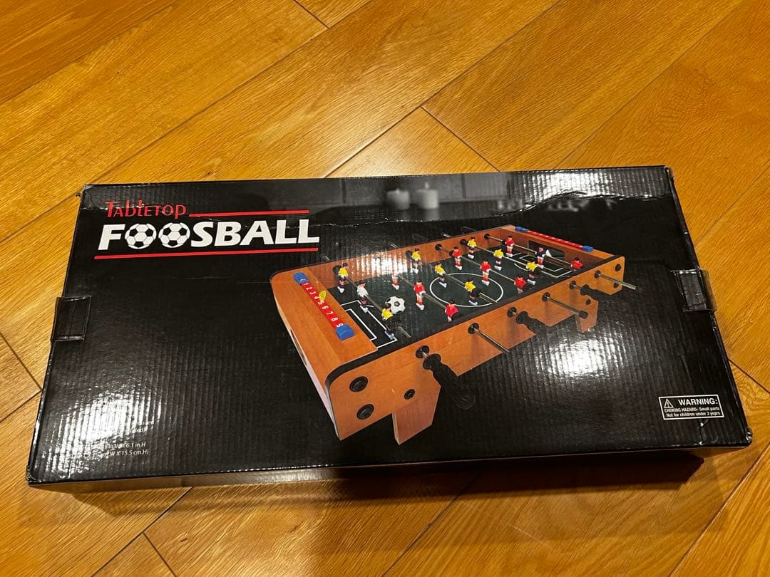 未開封　20インチ　Tabletop FOOSBALL Amazon.com: Foosball Table - 20-Inch Mini Soccer/Football Table