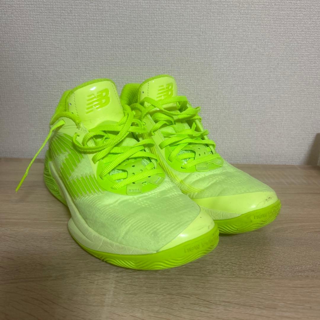 New Balance バスケットボールシューズ 27.5cm ネオンイエロー
