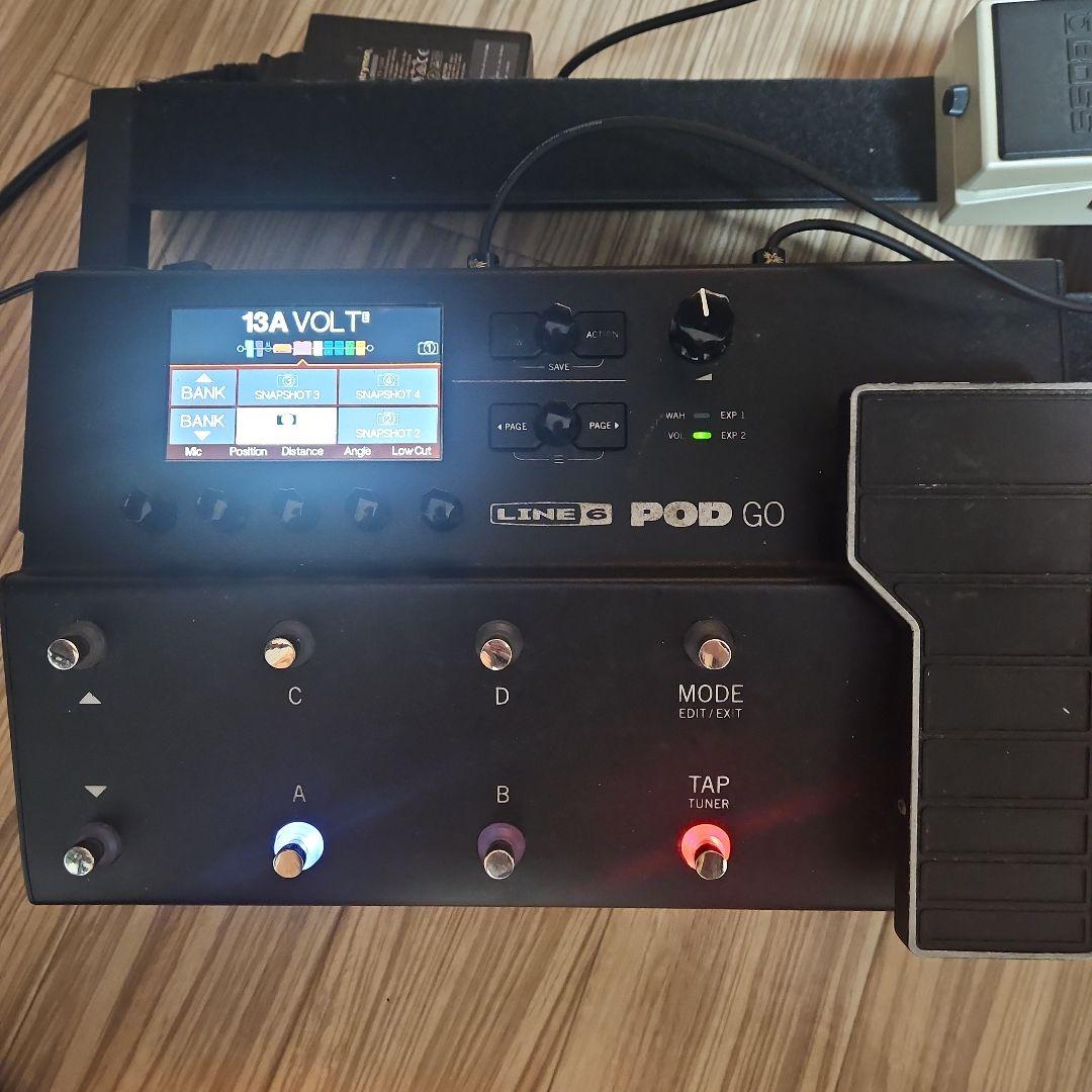 LINE6 POD GO マルチエフェクター Line 6 POD Go Wireless Guitar Multi-Effects Processor