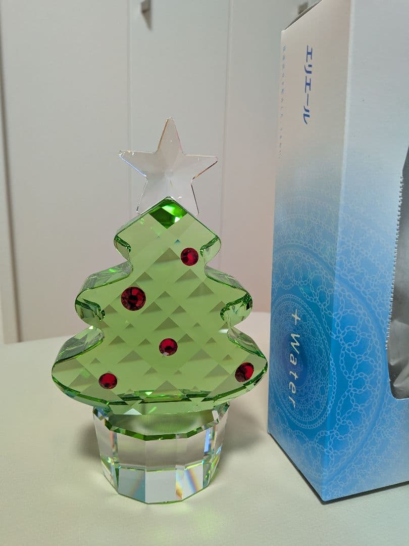 スワロフスキー　クリスマスツリー　大サイズ　高さ約18cm スワロフスキー(SWAROVSKI)|クリスマスツリー|【ハードオフ公式通販