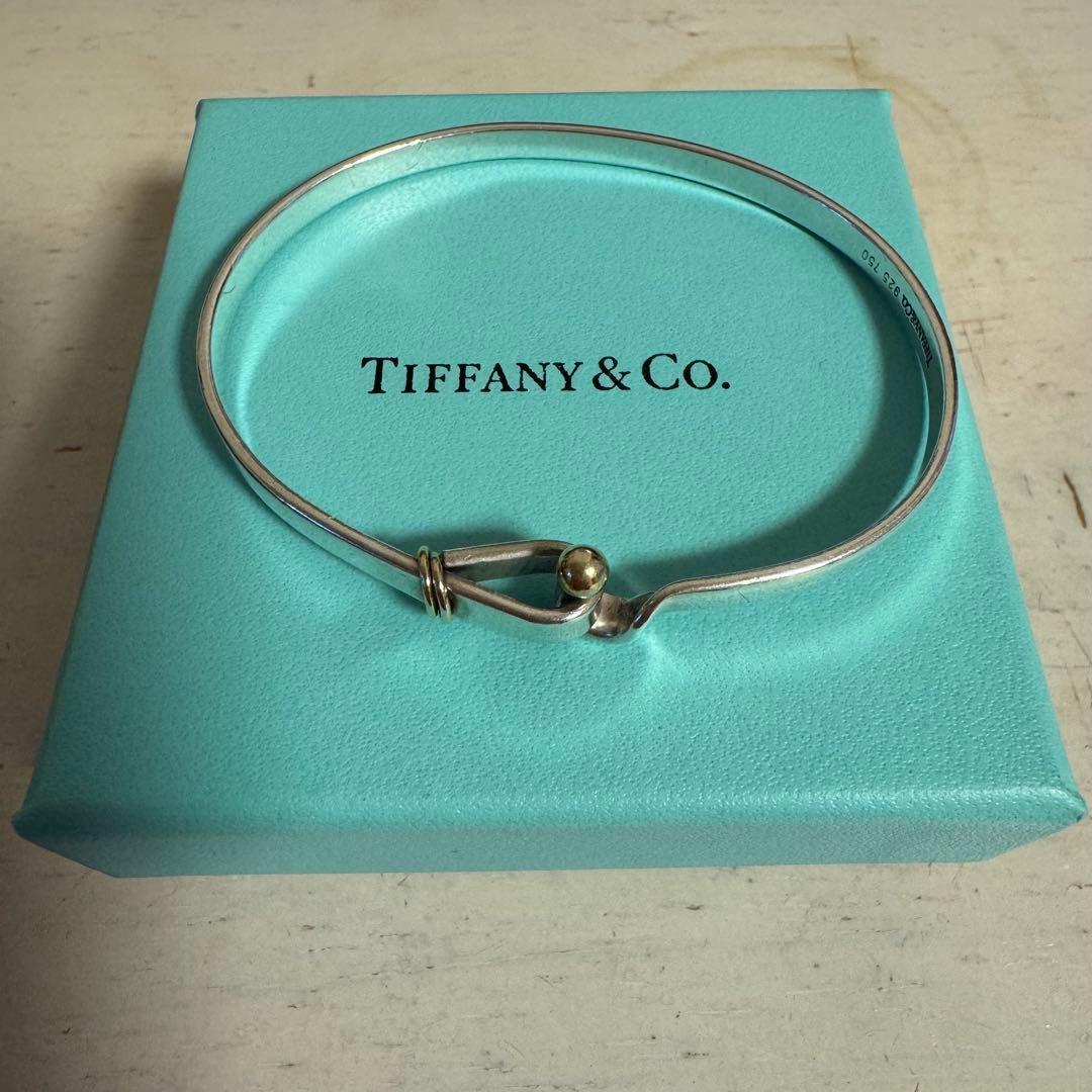 ティファニー　バングル Tワン ワイド ヒンジ バングル M YG[68489326] T1 Wide Hinged Bangle