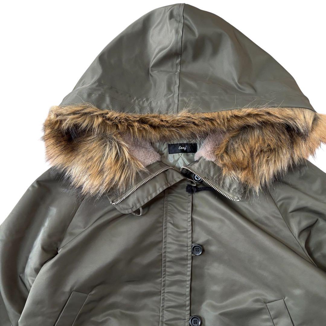00s N-2B fur flight jacket y2k