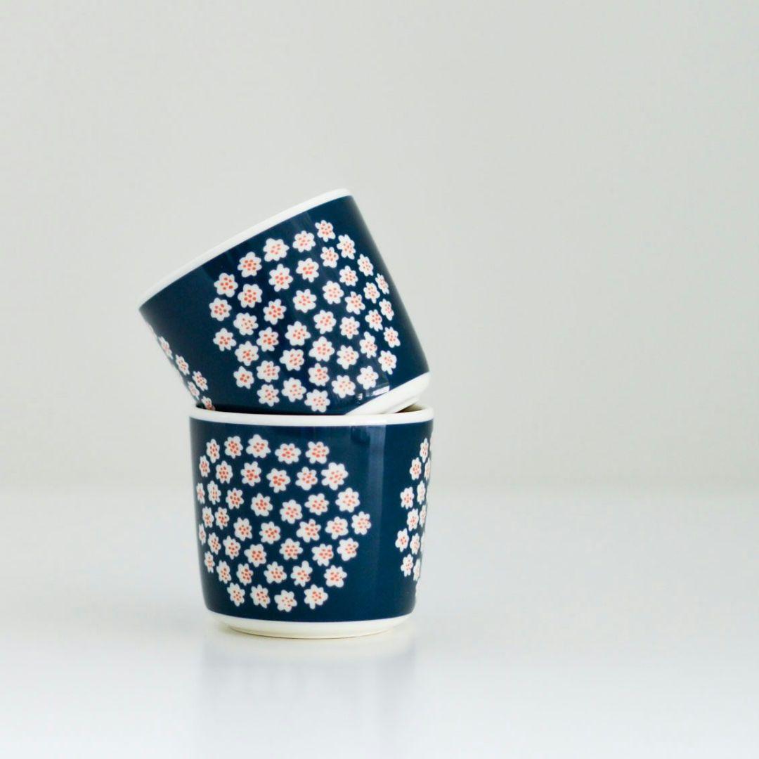 marimekko マリメッコ PUKETTI プケッティ 廃盤品 ネイビー - メルカリ