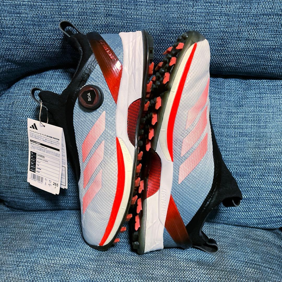 【超美品】アディダスadidasアディゼロZG25BOA 26.5cm
