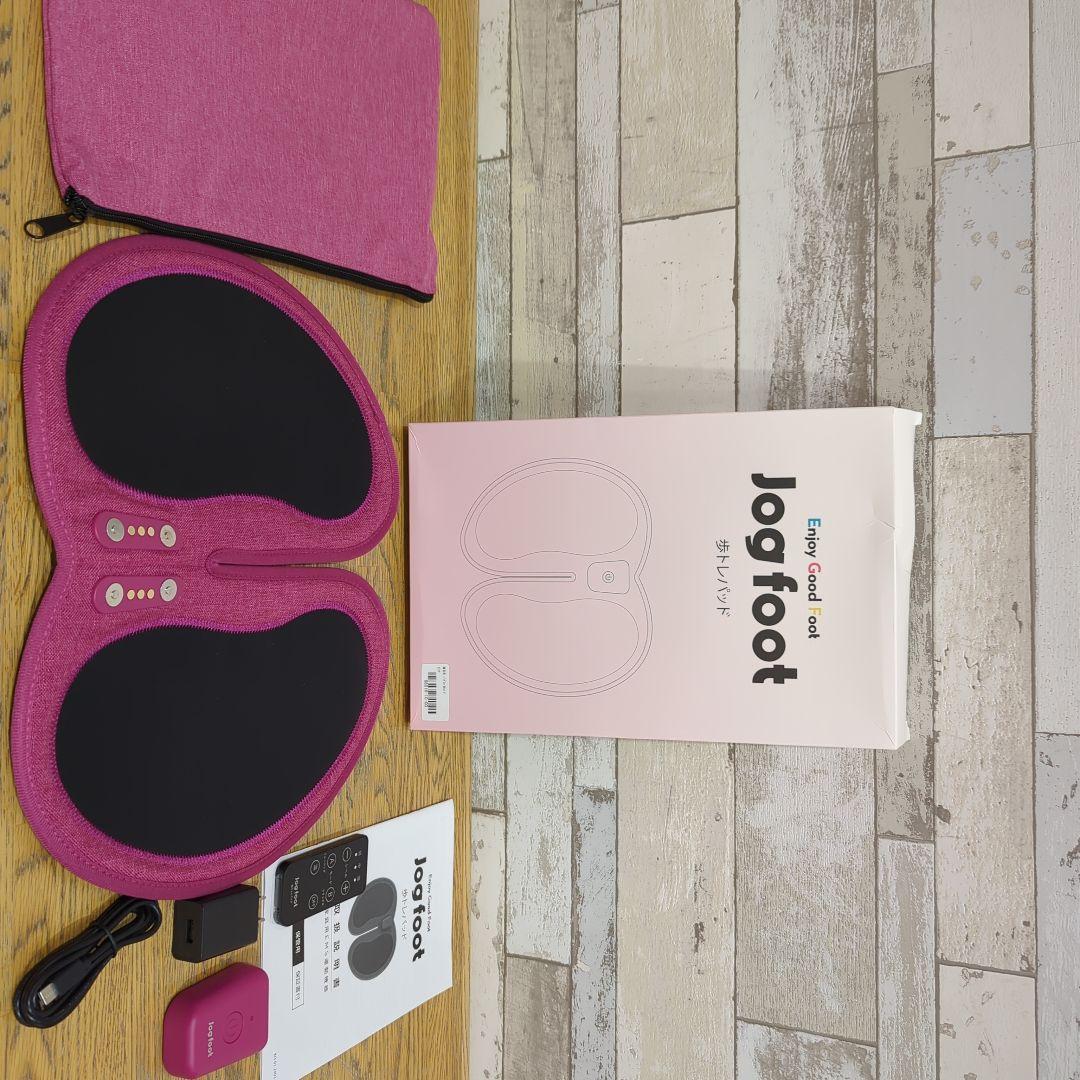 jogfoot 歩トレパッド 楽天市場】脚用EMS Jogfoot 歩トレパッド 千葉真子監修 ジョグフット