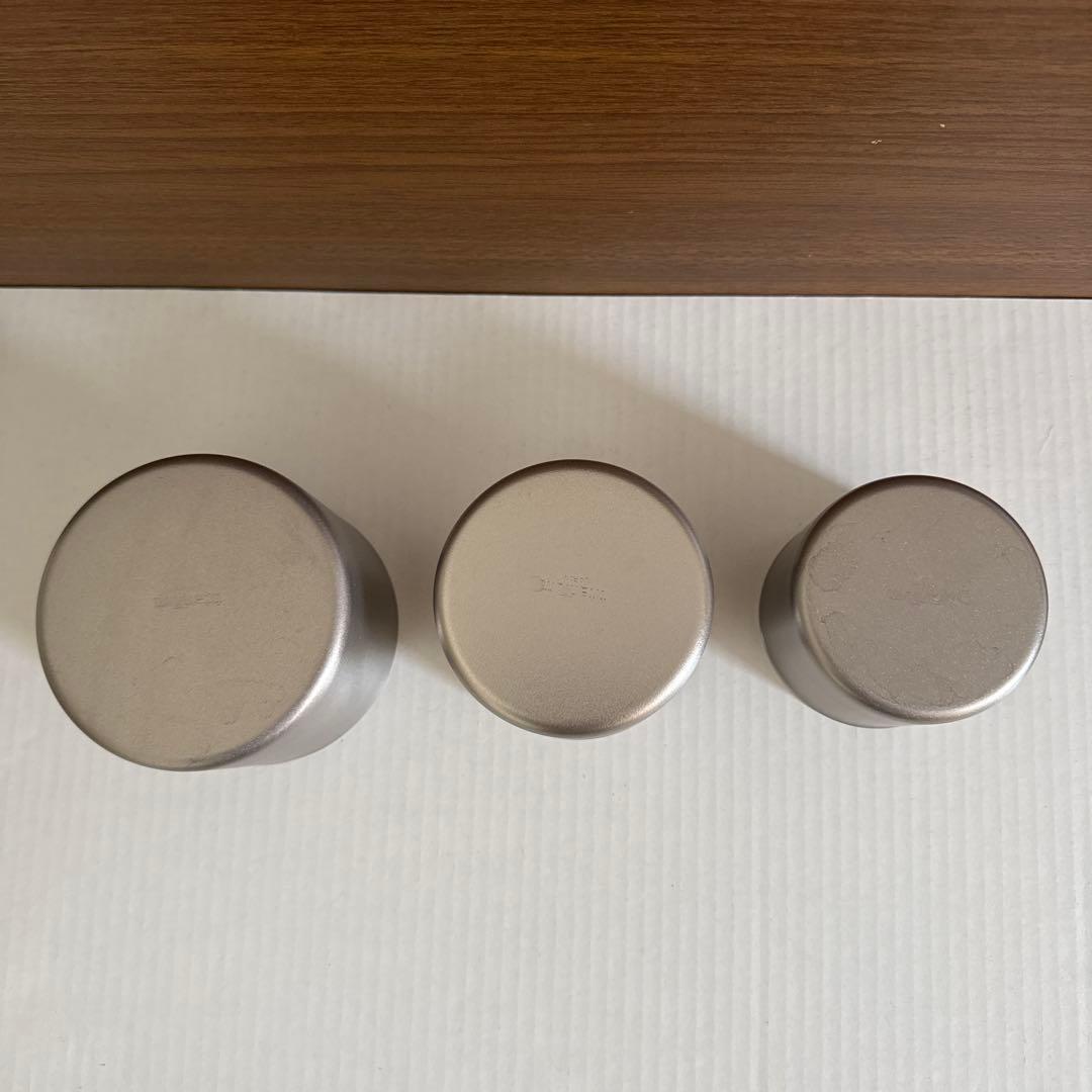 スノーピーク スタッキングマグ雪峰M200, 300, 400 3個セット - メルカリ