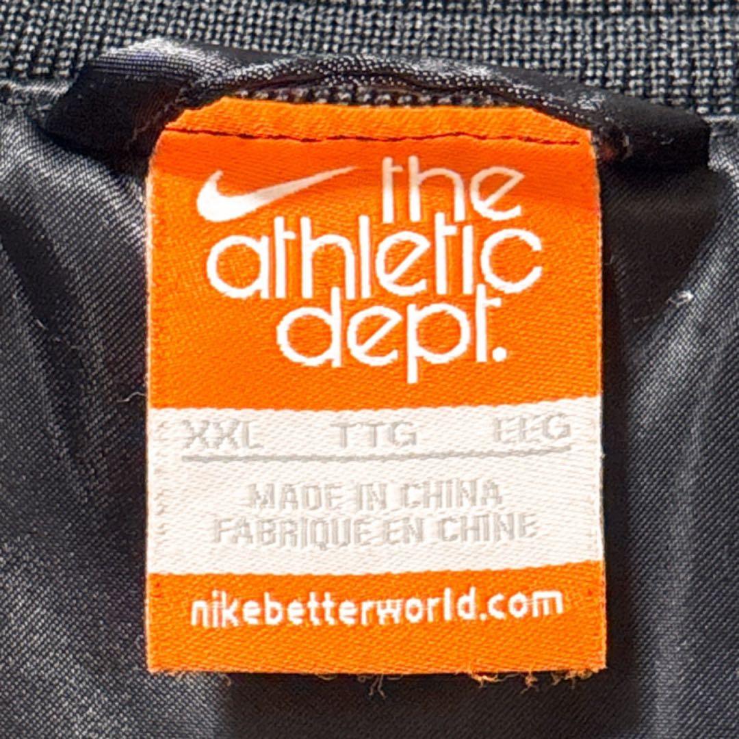 NIKE スタジャン 刺繍 スウィッシュロゴ the athletic dept