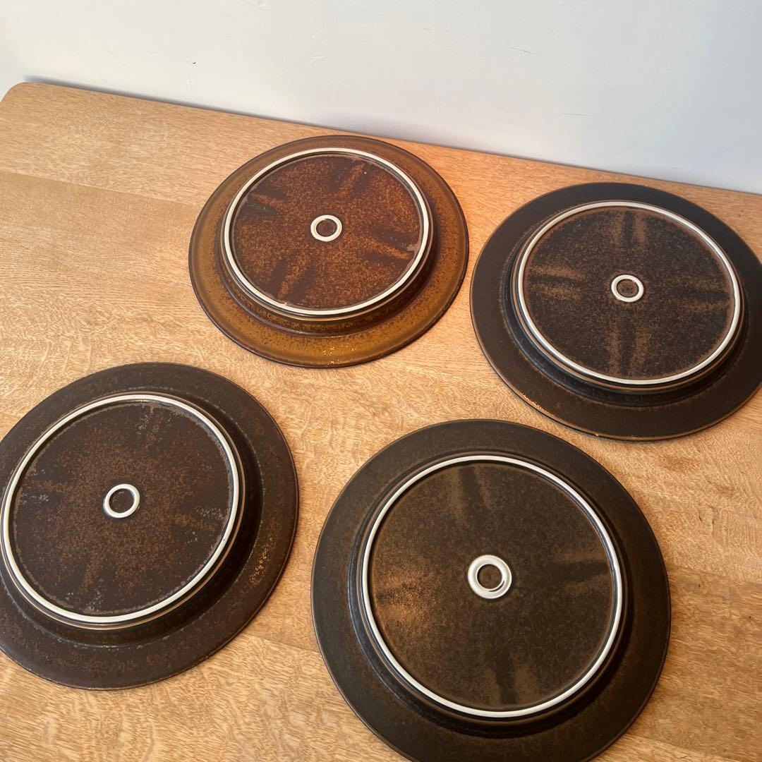 Arabia 25.5cmプレート 4枚セット AA