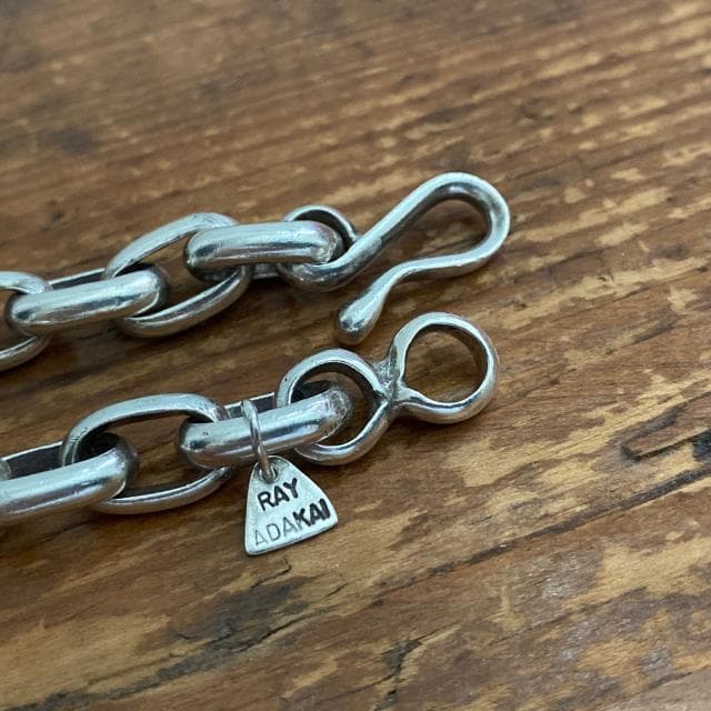 ナバホ RAY ADAKAI レイアダカイ ハンドメイド チェーン ブレスレット