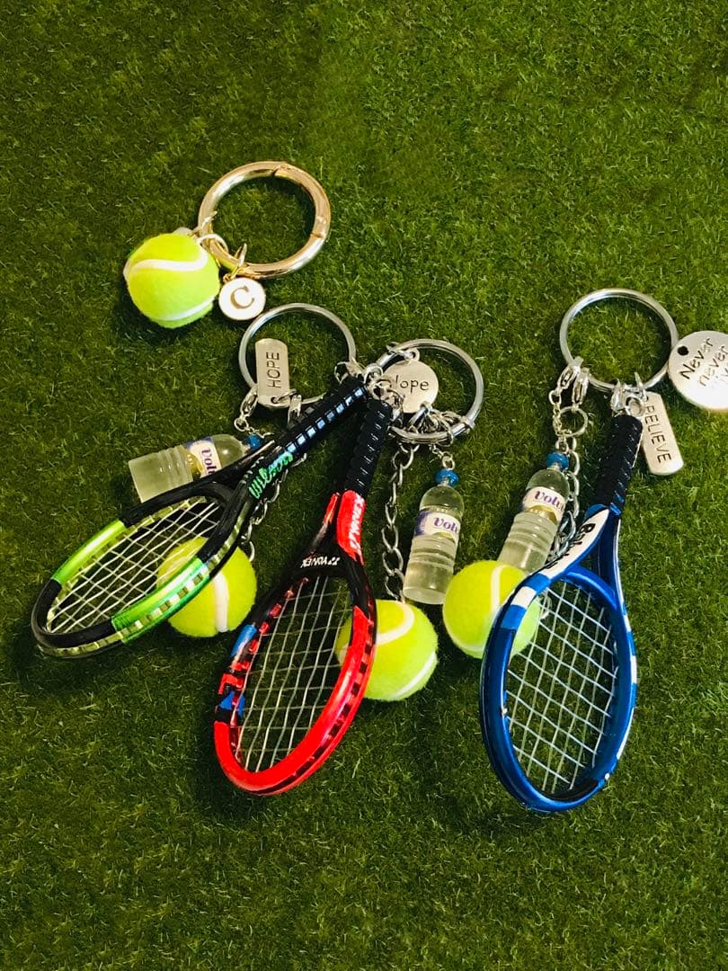 【オーダーページ】ラケットキーホルダー テニスラケットキーホルダー - PuLove GALLERY | minne byGMOペパボ