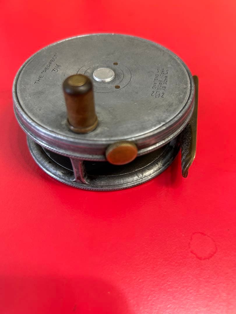 アンティーク　HARDY THE \"PERFECT\" 3 ⅛フライリール　英国製