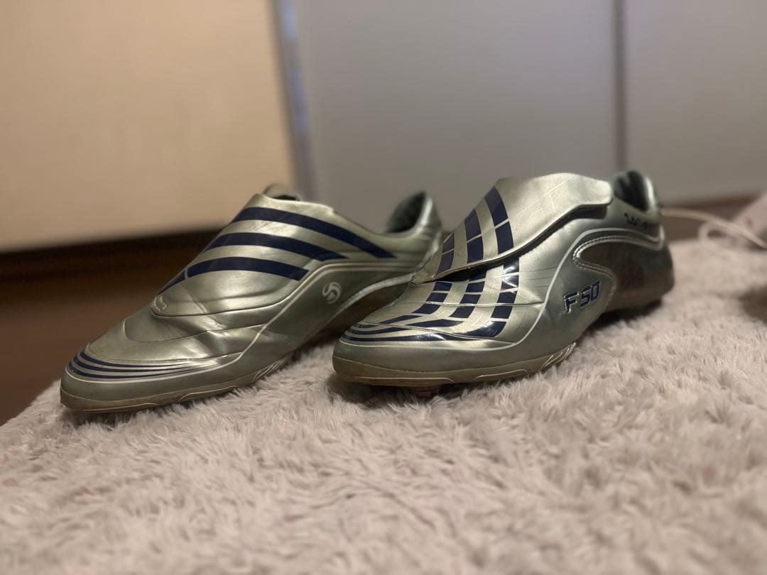 adidas F50 シルバー ネイビー adidas アディダス F50 ELITE FG