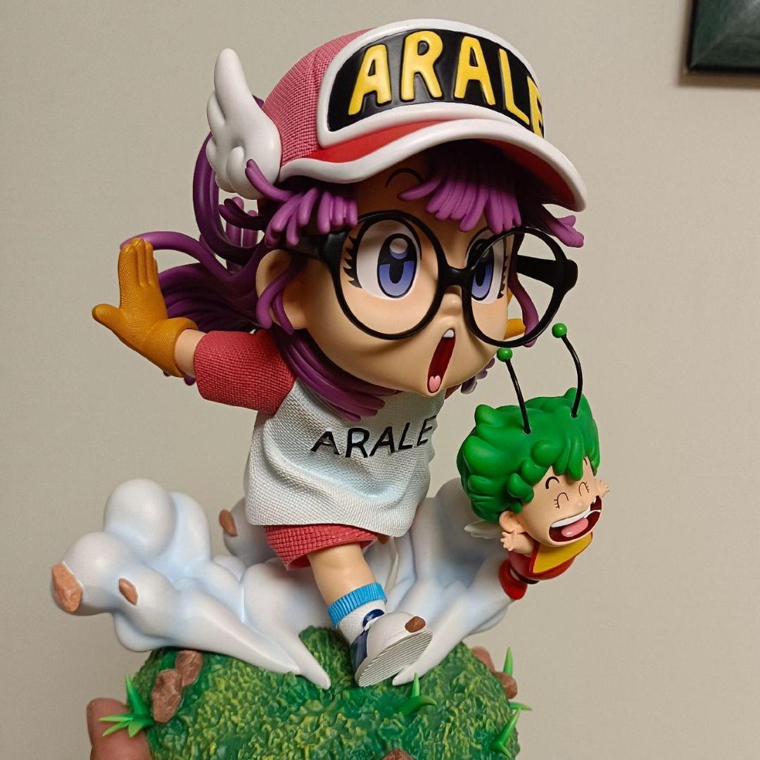 Dr.スランプ アラレちゃん 走る ガレージキット 塗装済み完成品