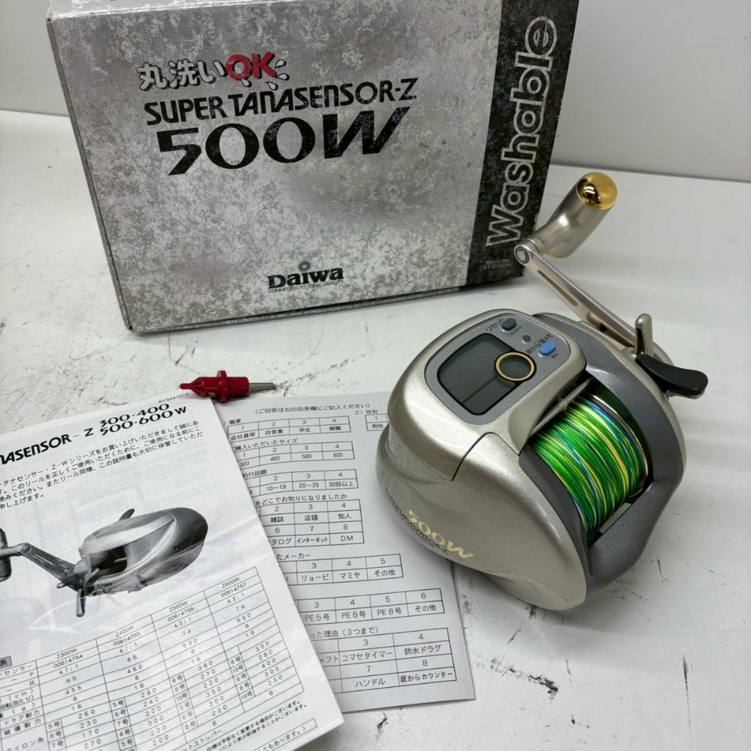 M◆DAIWA　ダイワ　スーパータナセンサーZ　　500W スーパータナセンサーZ 500W｜＠ベリーネット 日本最大新品中古釣具WEB