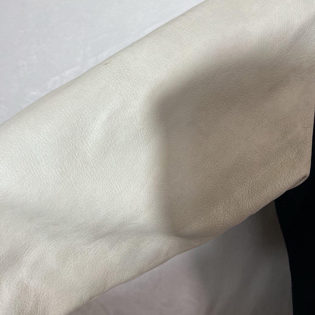 マイ様専用Rawlings ローリングス 牛革 スタジャン ネイビー/ホワイト