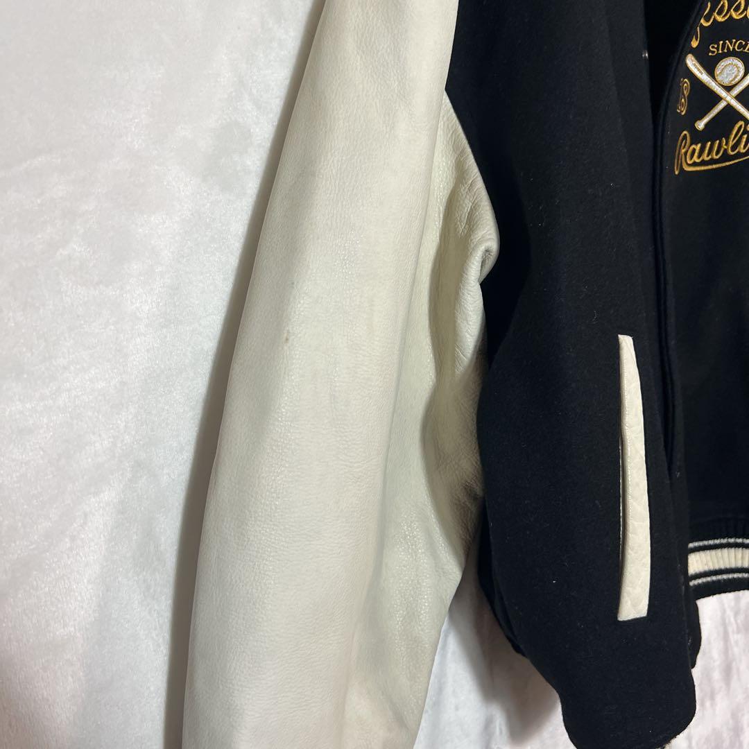 マイ様専用Rawlings ローリングス 牛革 スタジャン ネイビー/ホワイト