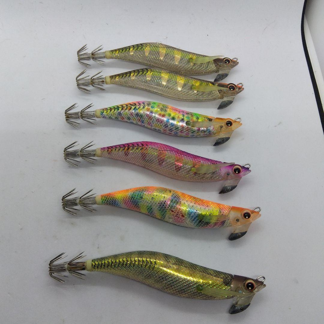 DUEL EZ-Q マグキャスト 3号、マグキャスト3.5号 中古エギ9個セット