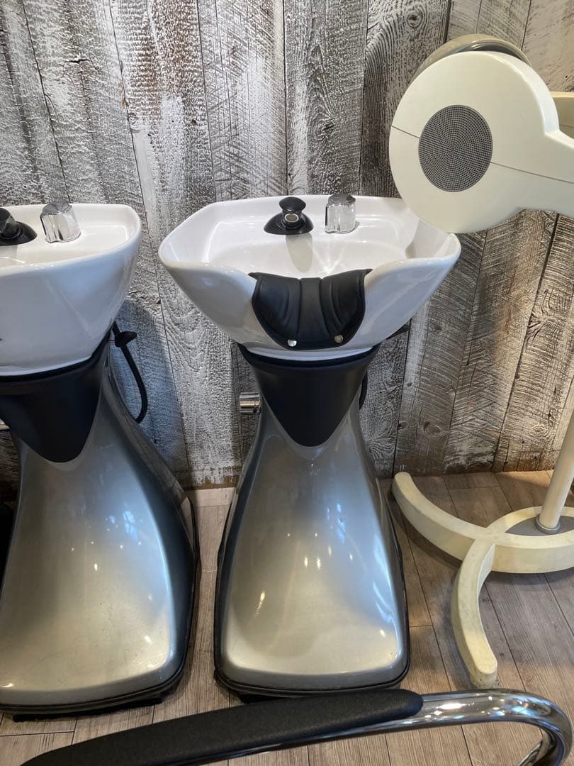 【あおと①】シャンプー台 EX-OARSZ-USV シルバー/ホワイト YUME SUITE | シャンプー機器 | 製品情報 | タカラベルモント