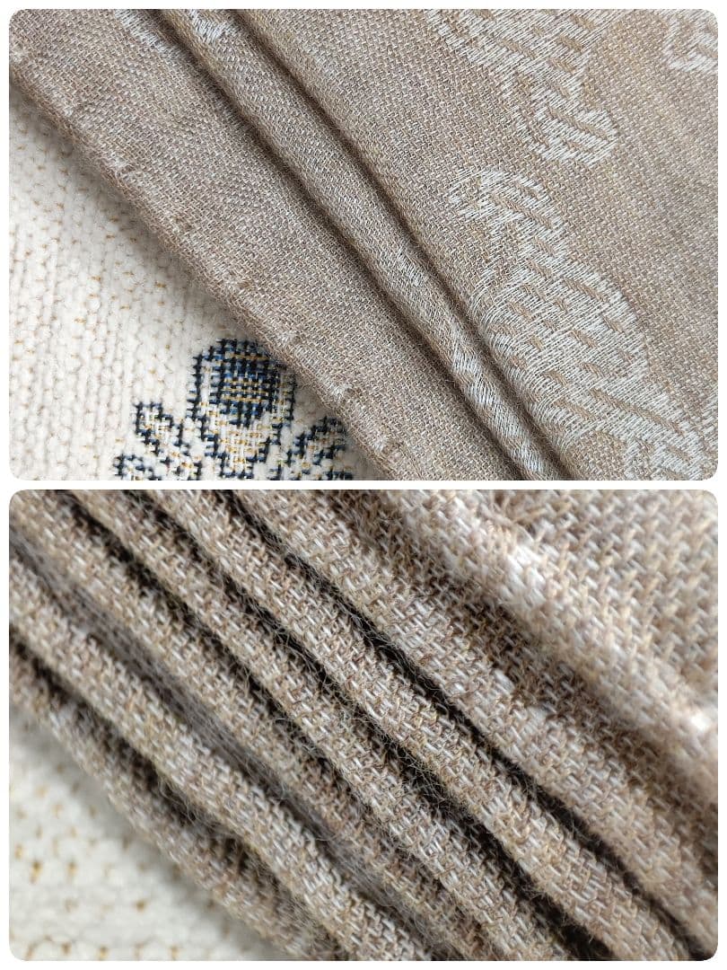 美品 CELINE セリーヌ 超ロングストール ビスコース カシミヤ シルク