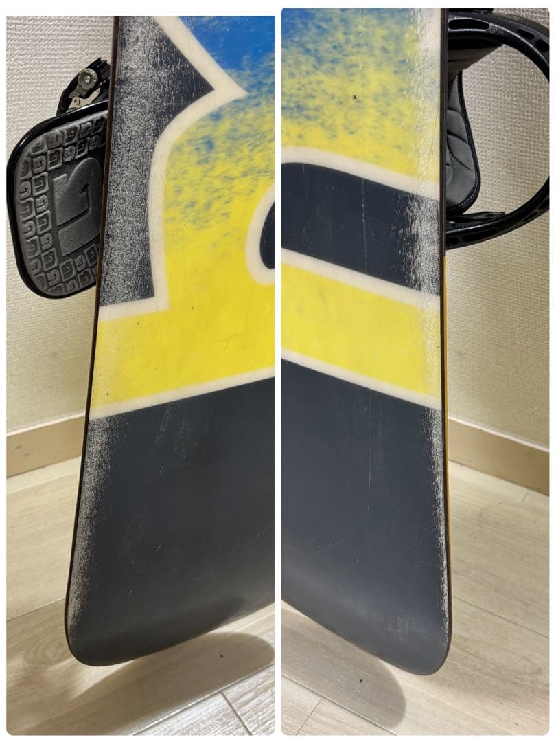 Wax掛け後に発送】HEAD ボード153cm BURTON ボードセット