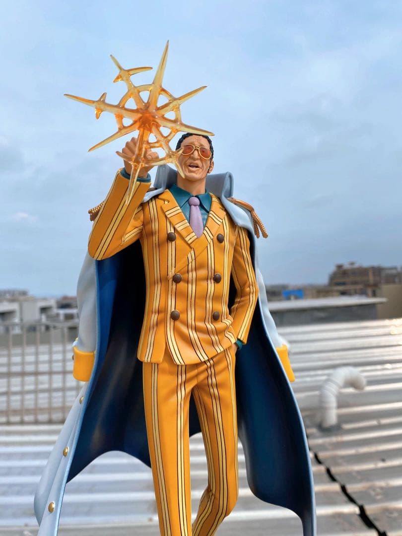 ワンピース 海軍本部大将 黄猿 ボルサリーノ フィギュア ガレージ