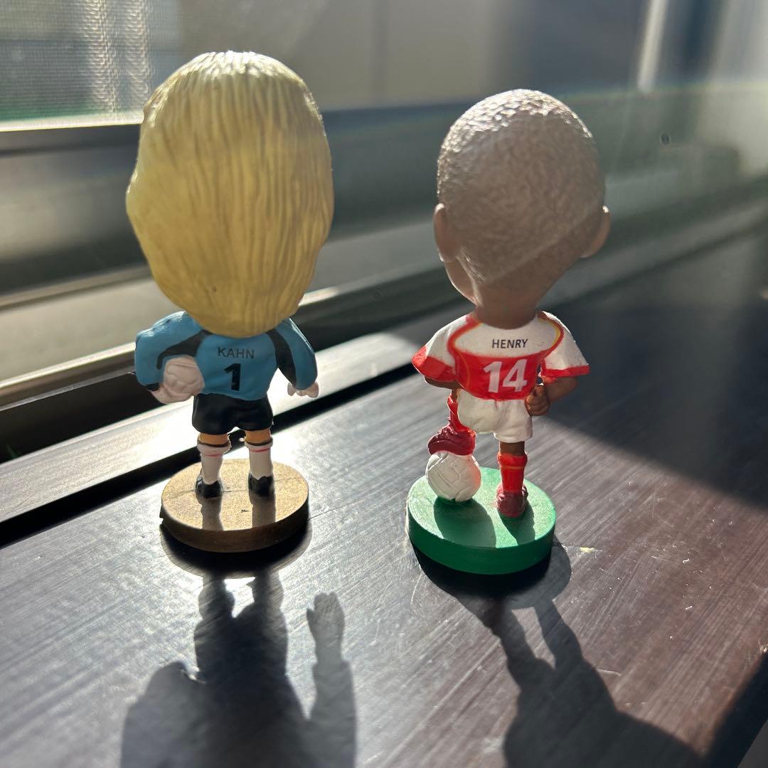 コリンシアン サッカーフィギュア オリバーカーン ティエリ・アンリ