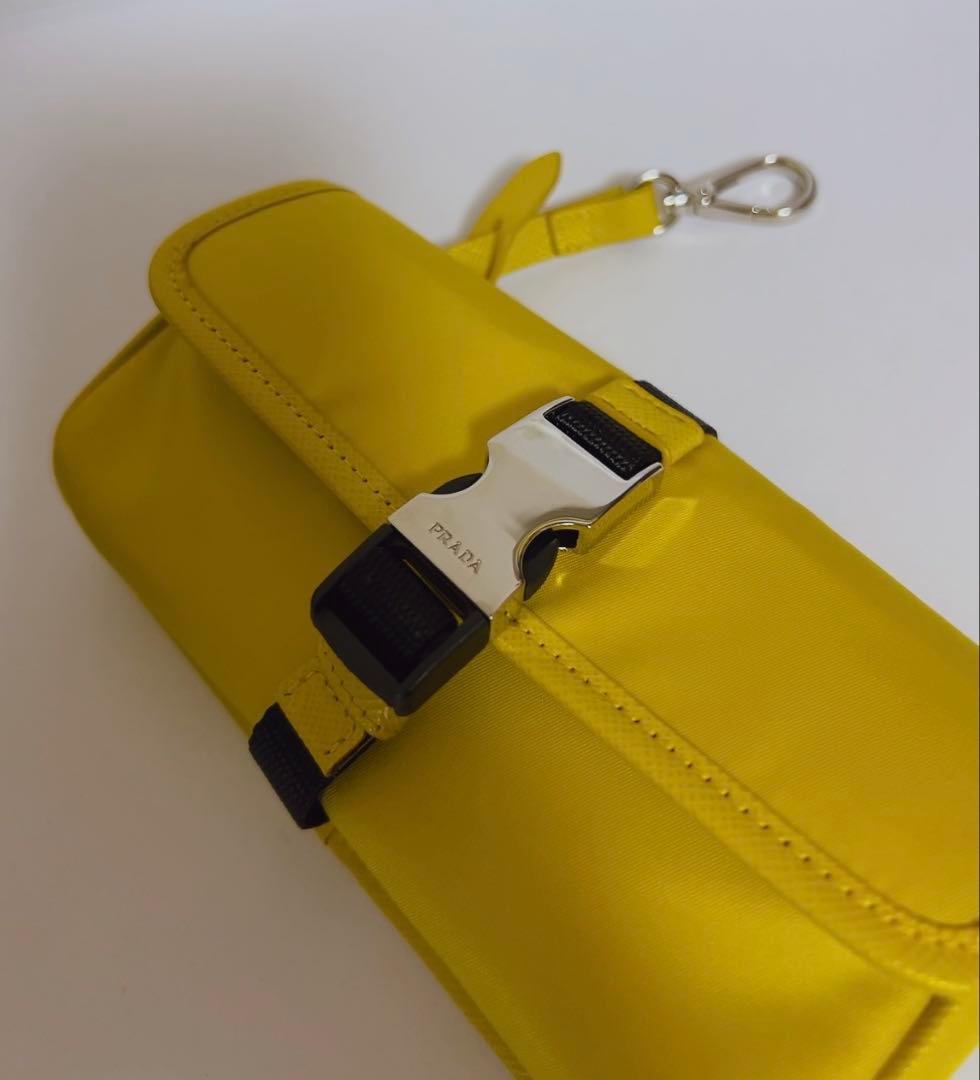 プラダ PRADA メガネケース 未使用品 イエロー 黄色 - メルカリ