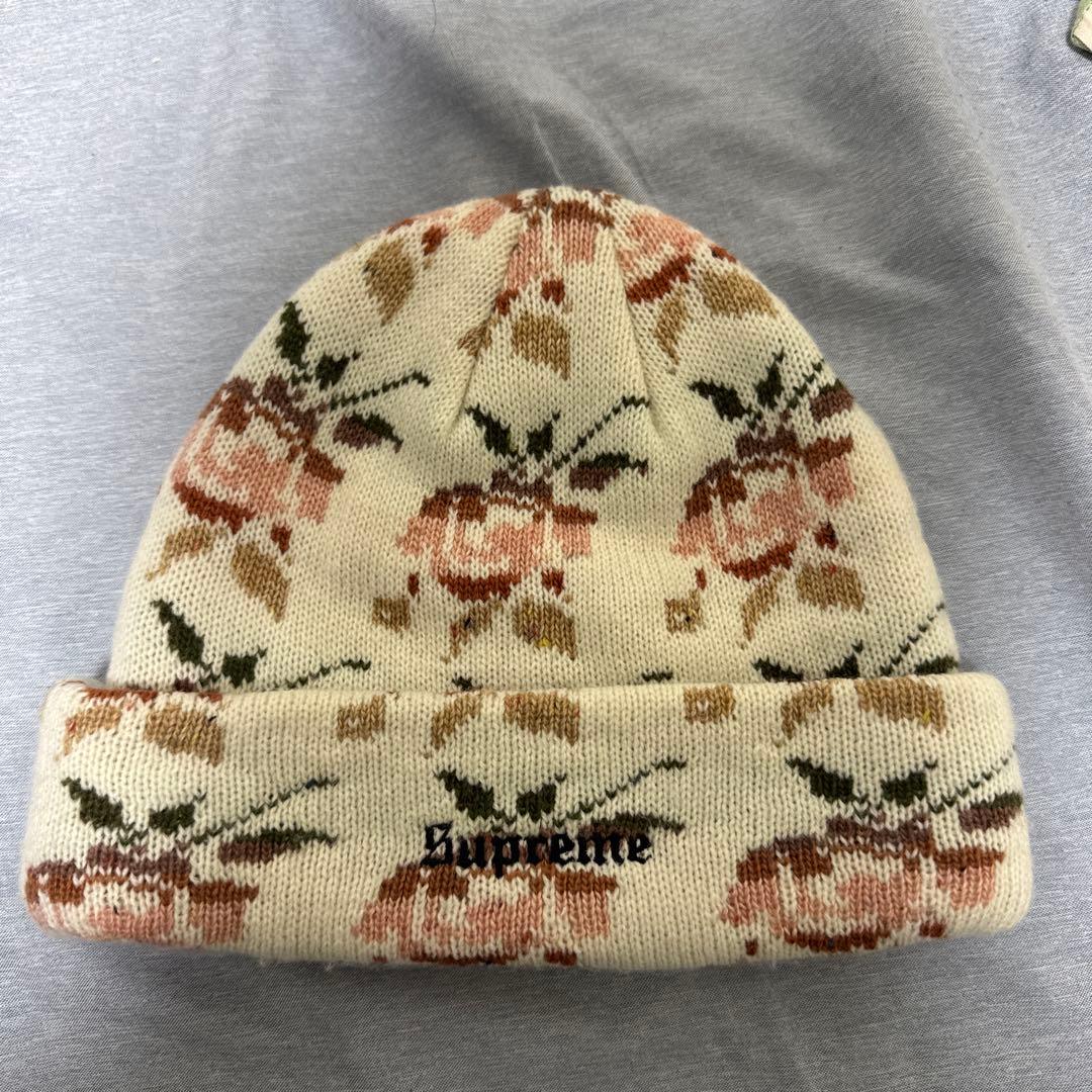Supreme 花柄 ニット帽 Supreme（シュプリーム） 25SS Crochet Beanie クロシェ ビーニー