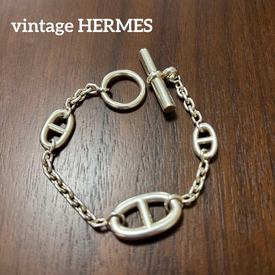 エルメス　ファランドール　シルバーブレスレット 楽天市場】≪Brand new≫ HERMES Farandole Bracelet Silver SV925