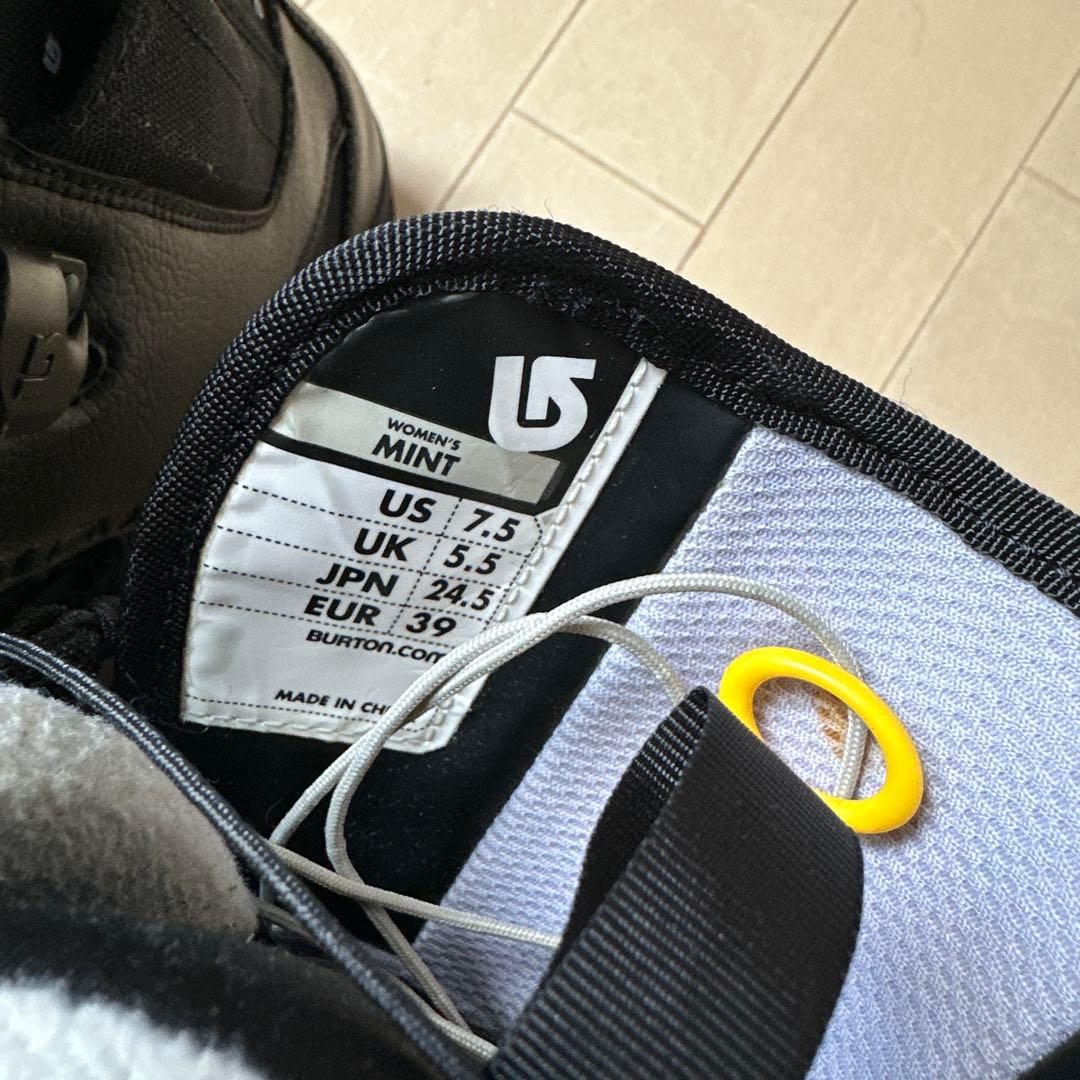 【美品】BURTON MINT ブーツ レディース 24.5cm