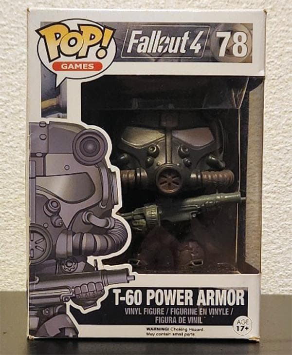 ゲームキャラクター FUNKO POP : Fallout 4 T-60 Power Armor Amazon.com: Funko Pop Games: Fallout 4-T-60 Power Armor Action