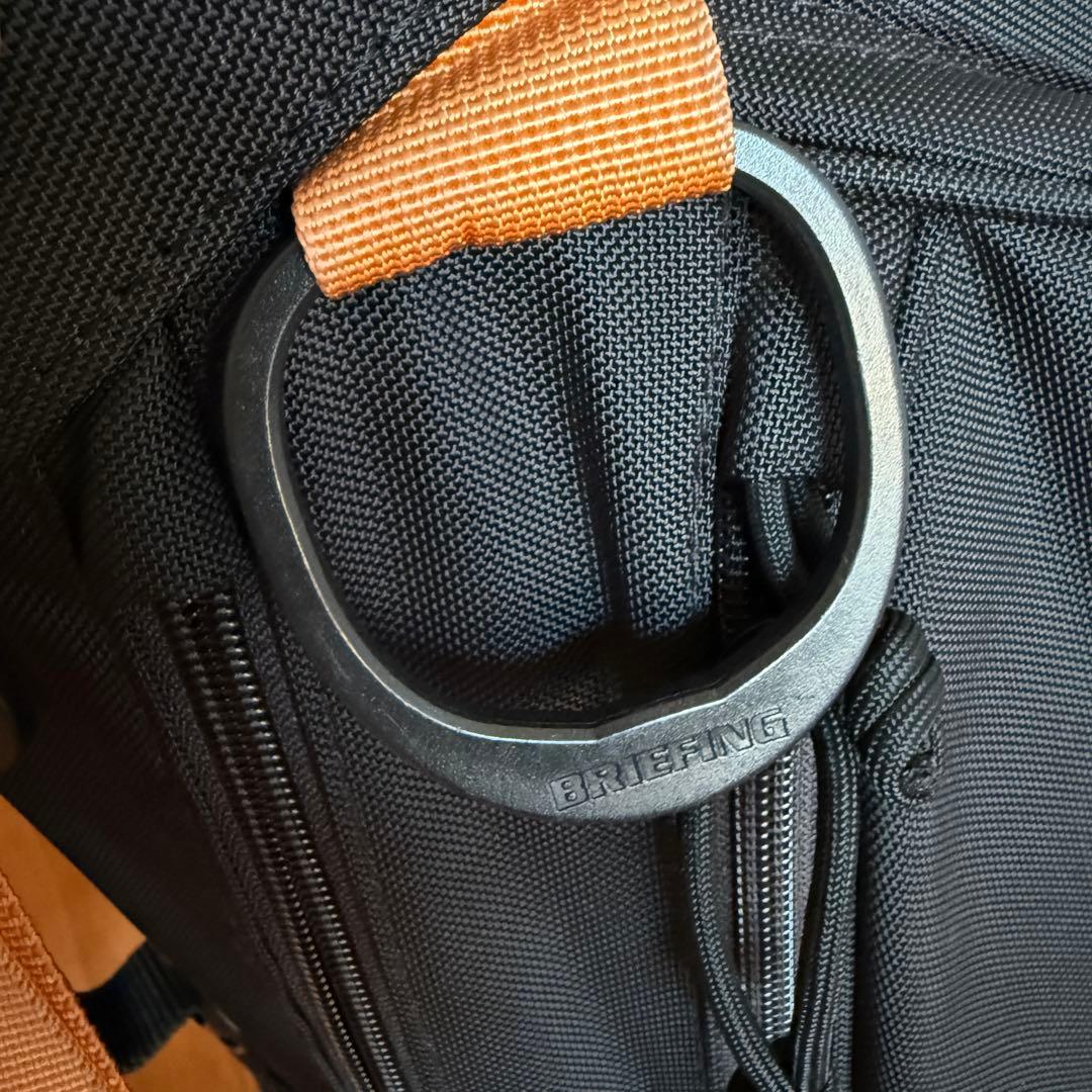 限定モデル ブリーフィング キャディバッグ 9.5型 CR-4 黒 オレンジ
