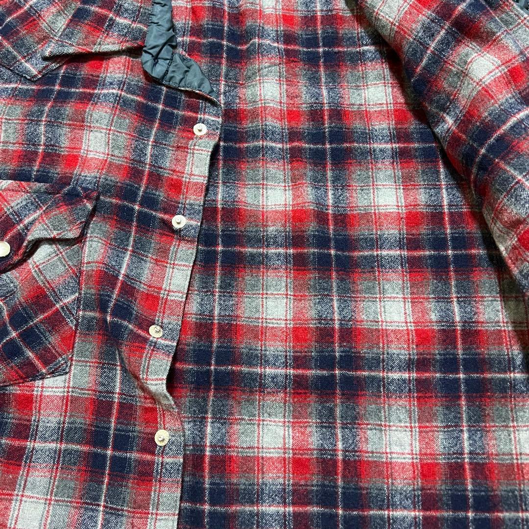 70s Pendleton チェック柄ネルシャツ Lサイズ - メルカリ