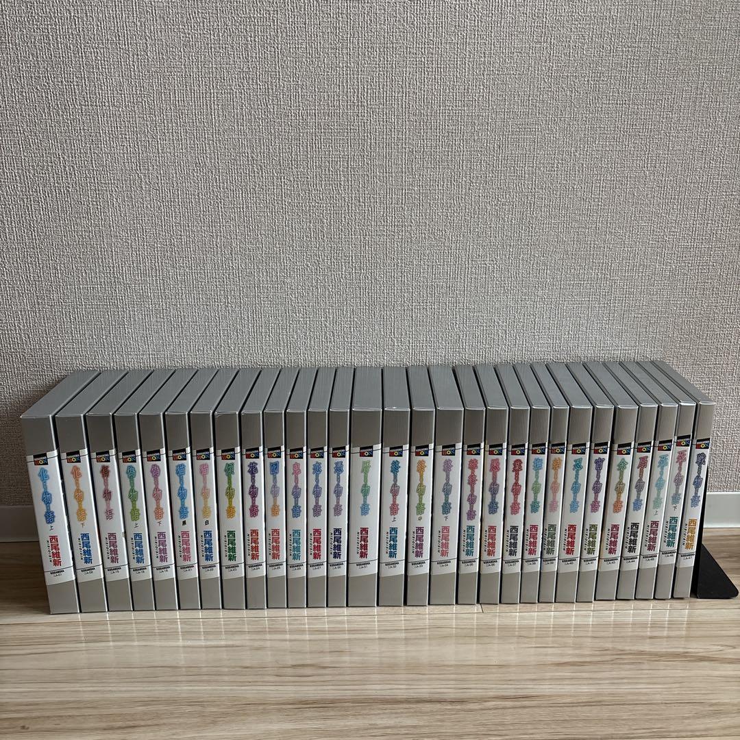 物語シリーズ 29冊セット　【良品・送料込】　西尾維新 小説 送料無料 化物語シリーズ 全29冊(結物語 忍物語 宵物語 余物語 扇物語