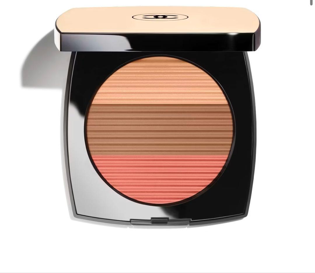 CHANELレベージュヘルシーグロウサンキストパウダー#ライトコーラル シャネル「レ ベージュ」24年夏コスメ、マルチに使える“太陽着想