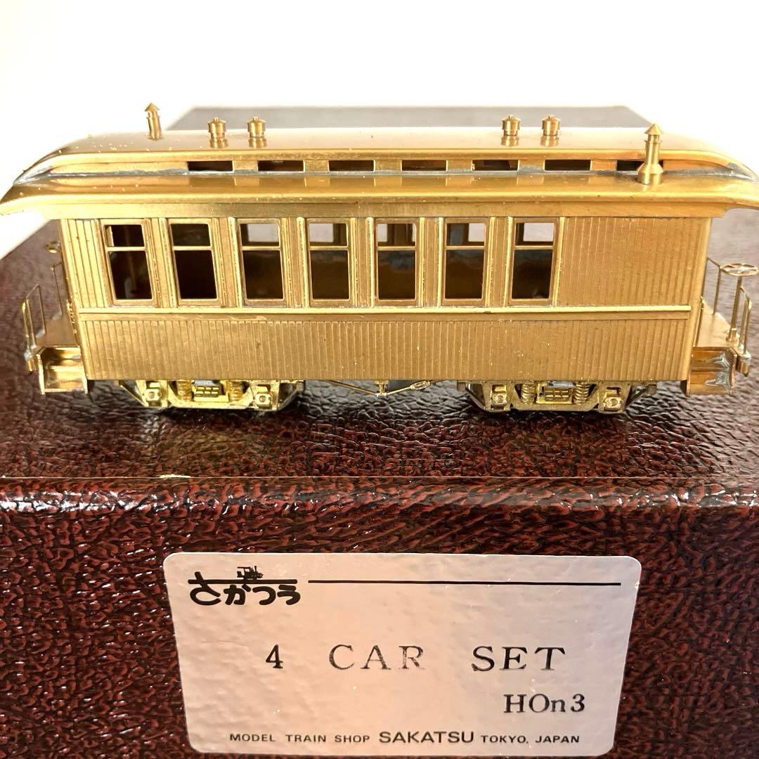さかつう　HOn3(10.5mm) 4CAR SET