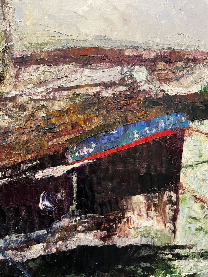 杉田陽平 「風をつかまえて」 2012年制作 油彩画 60号 絵画