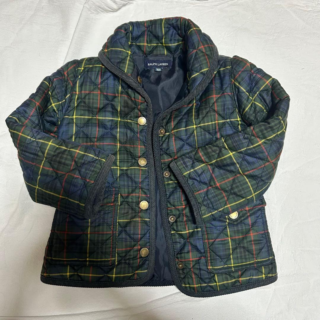 Ralph Lauren チェック柄ジャケット 100cm - メルカリ