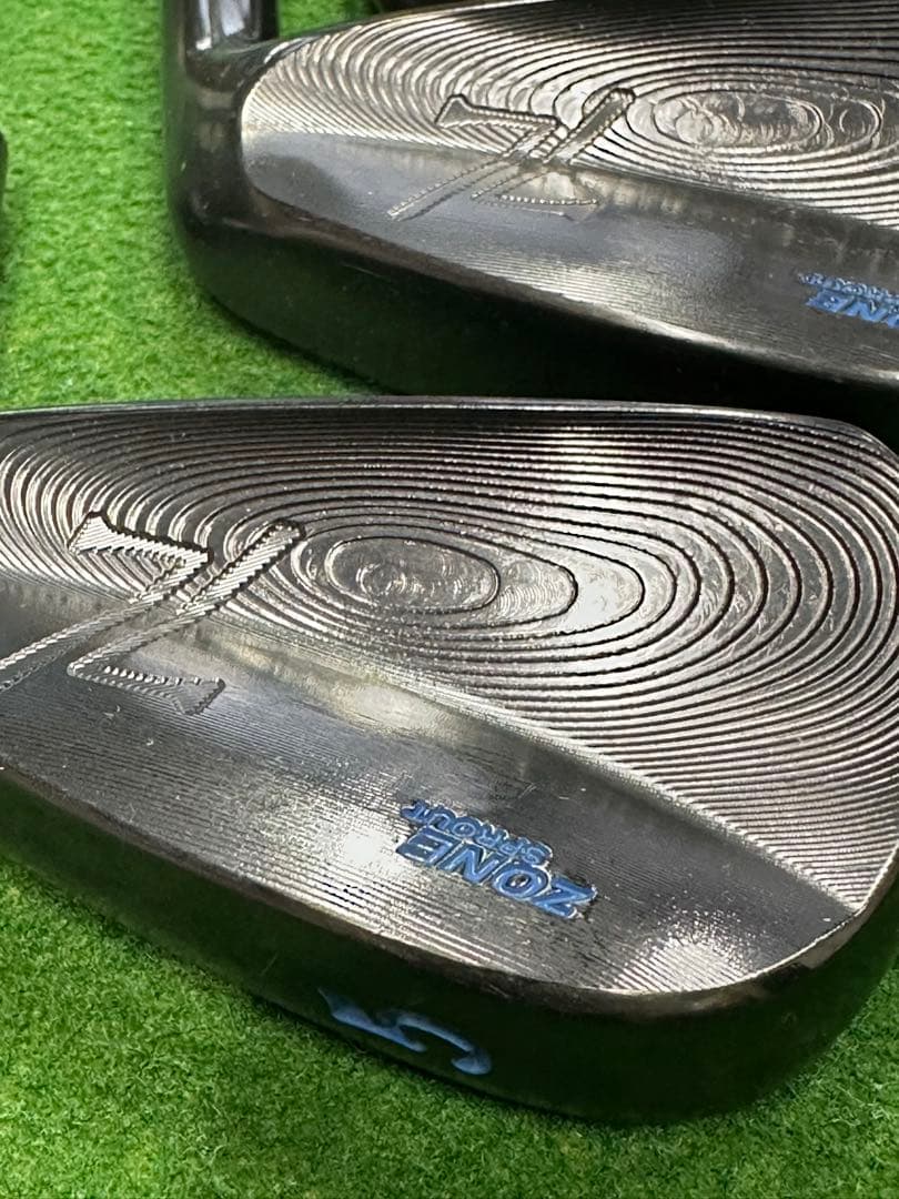 ヘッドのみ】ZONE sprout アイアン ブラックボロンメッキ仕様4〜P