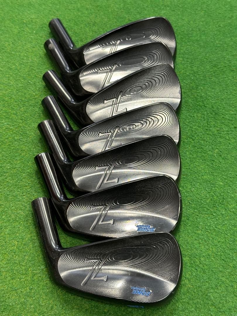 ヘッドのみ】ZONE sprout アイアン ブラックボロンメッキ仕様4〜P