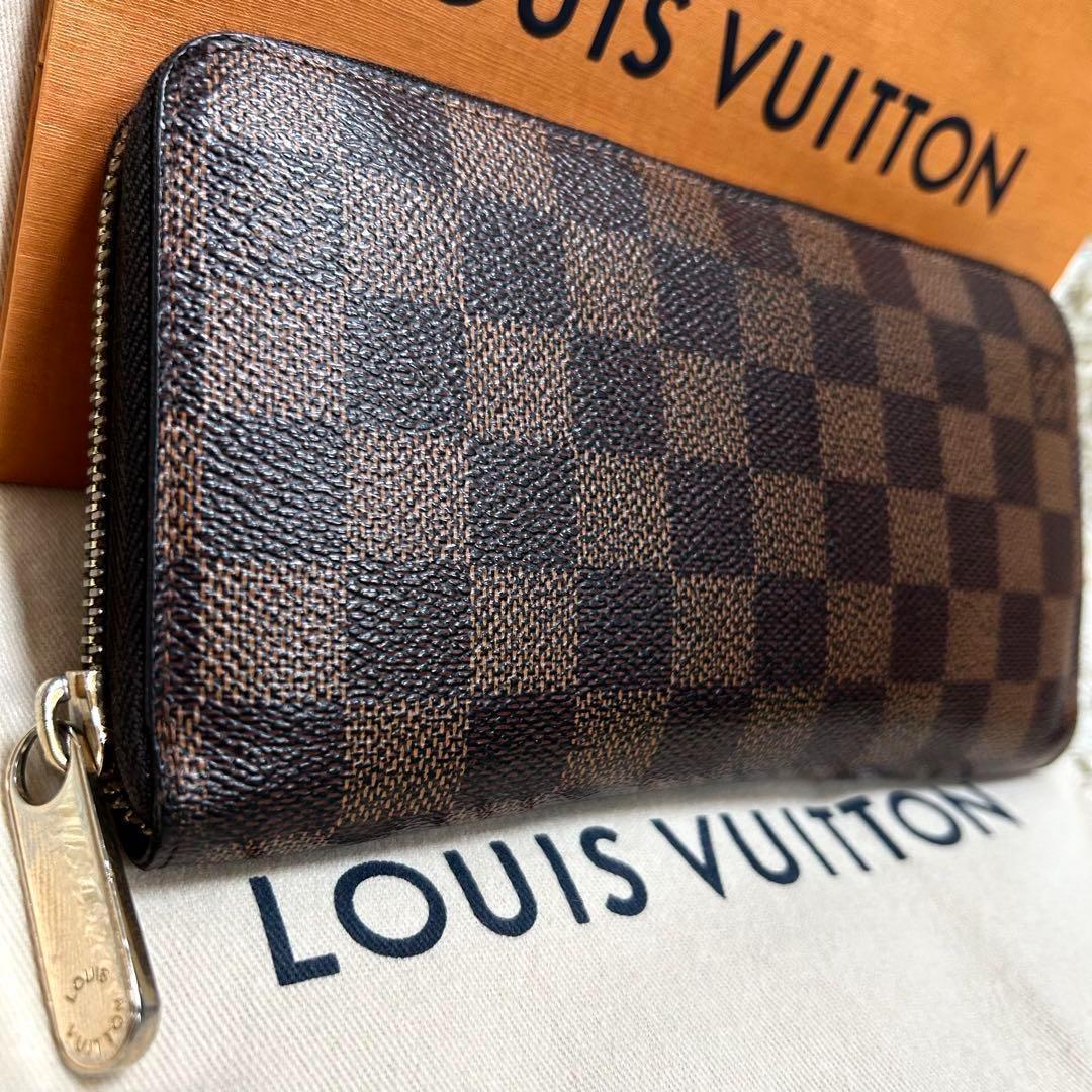 美品】ルイヴィトン ダミエ ジッピーウォレット ラウンドファスナー 長財布